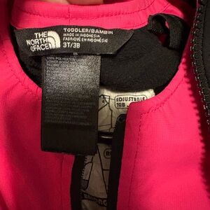 North Face snow suit and coat set